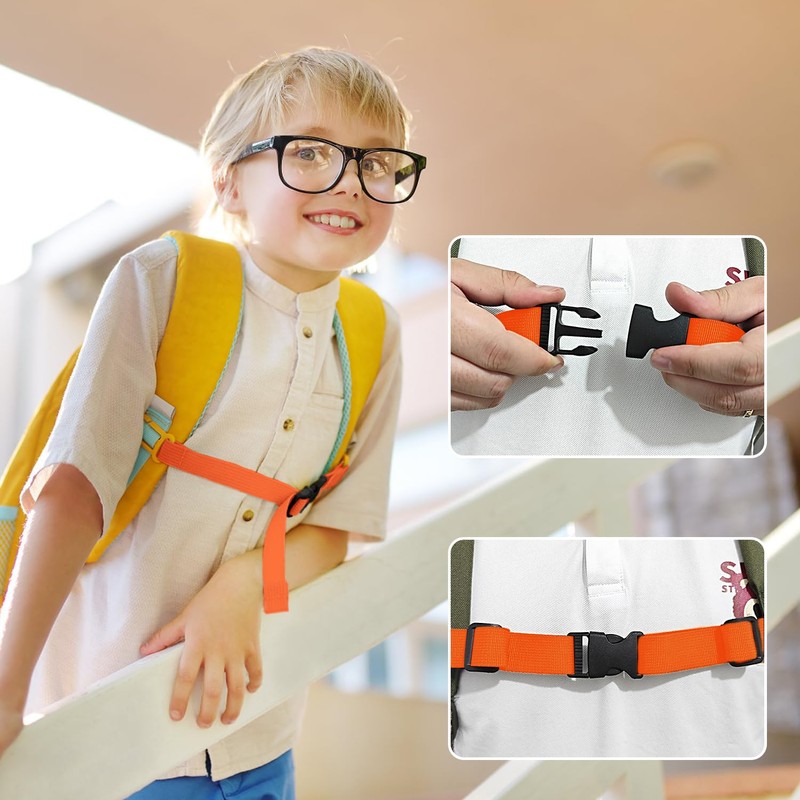 Bettli Backpack Chest Strap,Adjustable Chest Strap Backpack Pack Straps Webbing