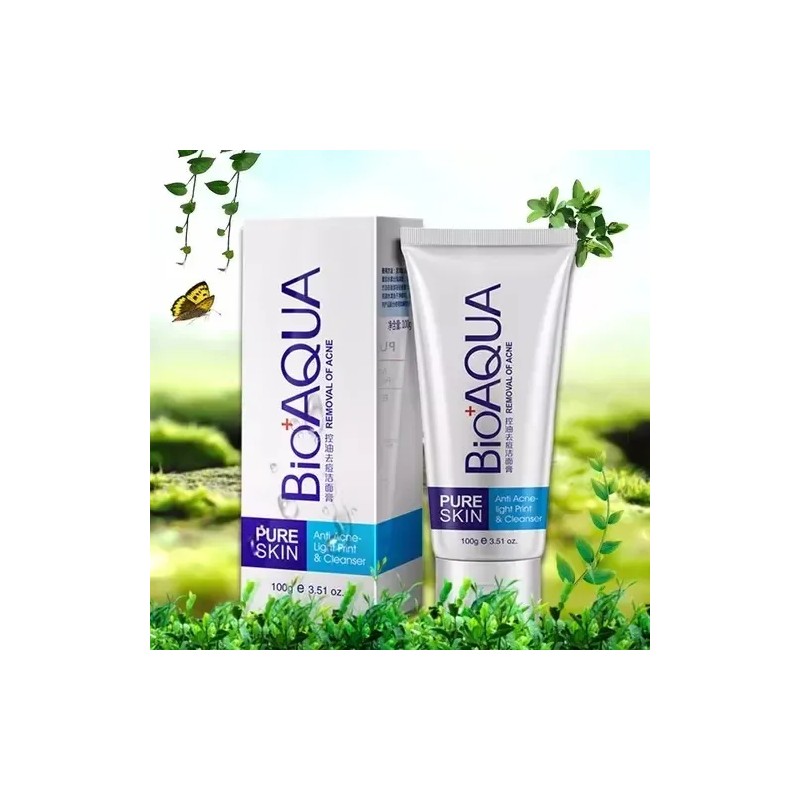 Limpiador Facial Espumoso Elimina Acné Control Piel Grasosa