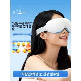 Bujane 부자네 눈안마기 찜질기 온열 건강 눈마사지기 Rich Family Eye Massager Hot Compress Health Eye Care Massager [Single item]