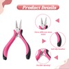 Hair Extension Pliers, Mini Pliers with 3-Hole for Hair Extensions