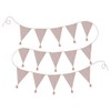 JaBaDaBaDo K031 Fabric Bunting Garland Decoration pink