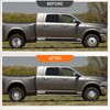 Dexepe Front & Rear Chrome Dually Wheel Center Hub Caps