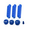 ROZILO ST Strat Pickup Covers Knobs 6 Hole Single Coil