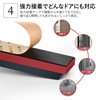 TENKOSUIYO Entrance Door Stopper, Folding, Stick with Tape, One-foot Operation,