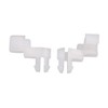 sourcing map 5 sets of door locking rod fixings 4D0-807-300
