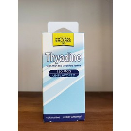 Thyadine Natural Balance 150 mcg Unflavored