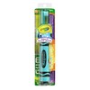 GUM Crayola Power Toothbrush for Kids, Extra Soft Bristled Toddler