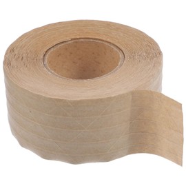 Operitacx Packing Tape Reinforced Water-Activated Rubberised Tape Kraft Paper Tape Packaging Tape Shipping Tape Brown Cardboard for Storage When Moving