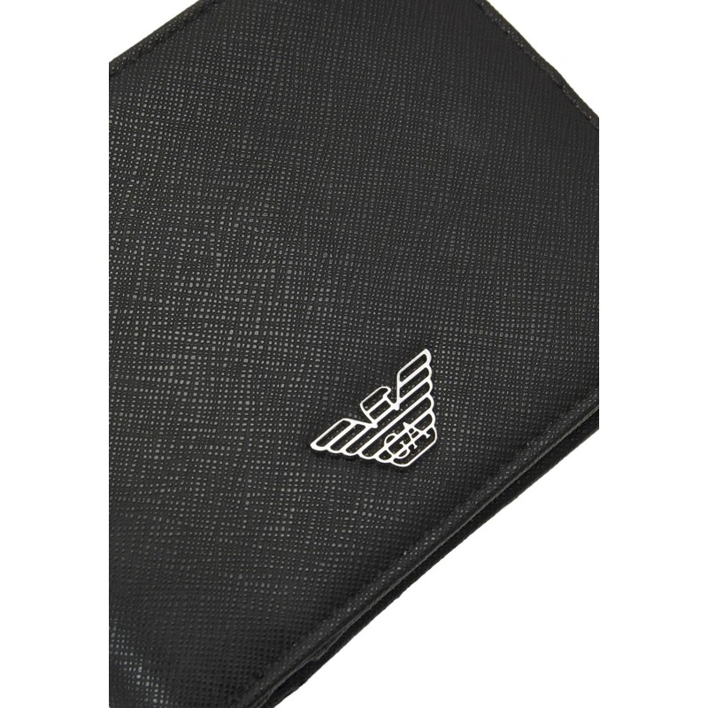 Emporio Armani Business Regenerated Wallet Black, black