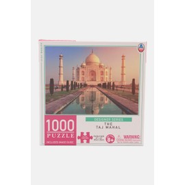 Arrow 1851 The Taj Mahal 1000 Piece Puzzle for Adults & Kids | 27 x 20 Inch Jigsaw Puzzles Game with Extra Thick Pieces That Fit Together Easily | Made from Recycled Paper | Bonus Poster Included