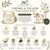 Crema Natural De Sebo De Res Alimentado Con Pasto Tallow