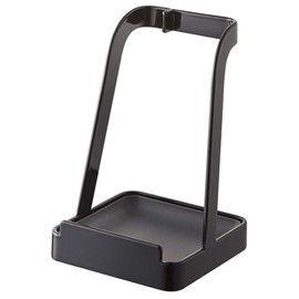 Tower Pot Lid Stand, Ladle Stand, Chopsticks, Smartphone Stand [Ladle & Pot Lid Stand Tower] (Black/02249)