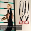 2Pcs Kids Gymnastic Rings Monkey Shape Load Bearing 150KG Ergonomic