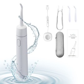 Supika Jet Washer, Oral Cleanser, Tankless, No Need to Add Water to Water, Water Floss, Waterproof, Interdental Cleaning, Oral Washer, Cordless, Includes Exclusive Case