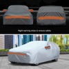 KEYOOG 6-Layer Full Car Cover is All-Weather Waterproof, Universal in