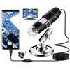 USB Digital Microscope, Bysameyee Handheld 40X-1000X Magnification Endoscope, 8 LED