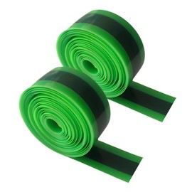 Chainrise 2 Pack TPU Bike Tire Liner, Puncture Proof Tube Protector Fits 12”/16”/20”/26”/27.5”/29” & 700C Road/Mountain Bikes (Green and Black, 38X1.0X2300MM)