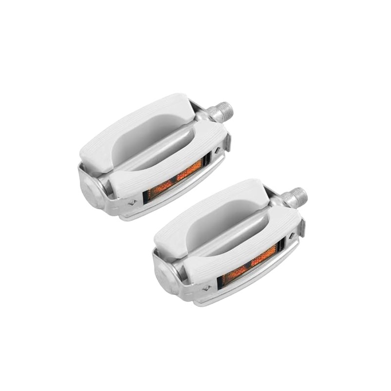 513445bl Retro Vintage Classic Bike Pedals with Rubber Block and