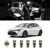 AWALITED 6pcs Corolla Interior LED Lights Kit Super Bright LED