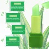 3 Packs Organic Aloe Vera Moisturizing Crystal Jelly Lipsticks, BEEXY
