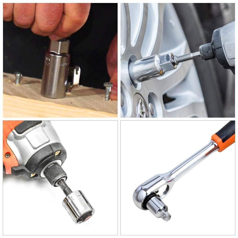 Drill chuck adapter socket adapter set hexagonal socket adapter socket