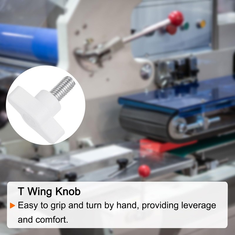 QUARKZMAN Pack of 20 Wing Knobs M6 x 10 mm