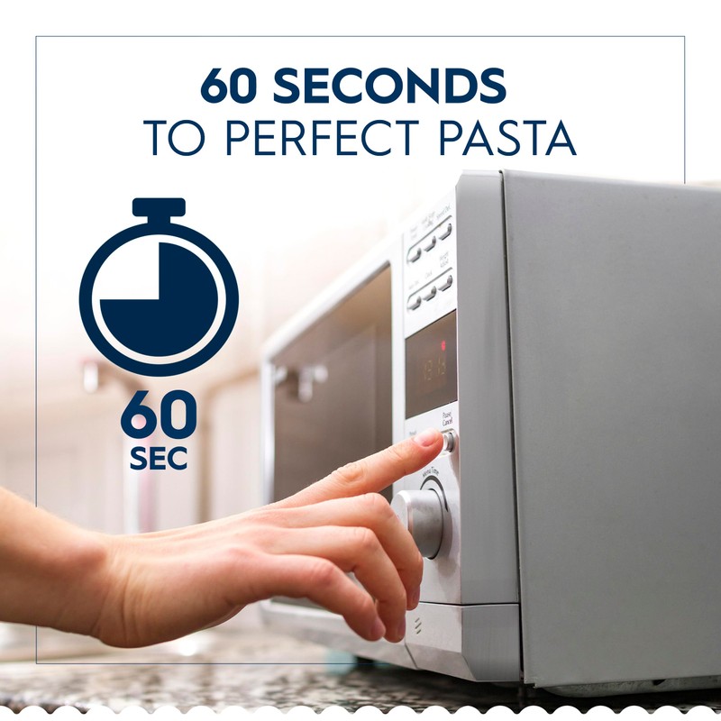 Barilla Ready Pasta, Fully Cooked Gemelli Pasta, Non-GMO & Kosher,