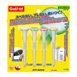 Lighty T-770 80mm White 4 Pack