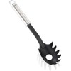 Leifheit 24060 Cucchiaio Spaghetti, Acciaio Inossidabile, Nero/Grigio Argento, 6.5 x