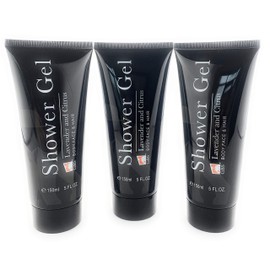 G.B.S Lavender & Citrus Shower Gel & Body Wash for Men and Women for Daily Base Use 3 in 1 For Body, Face, Hair- For all Skin Types, Extra Fresh, Maximum Hydration Pack of 3 (150ML Each)