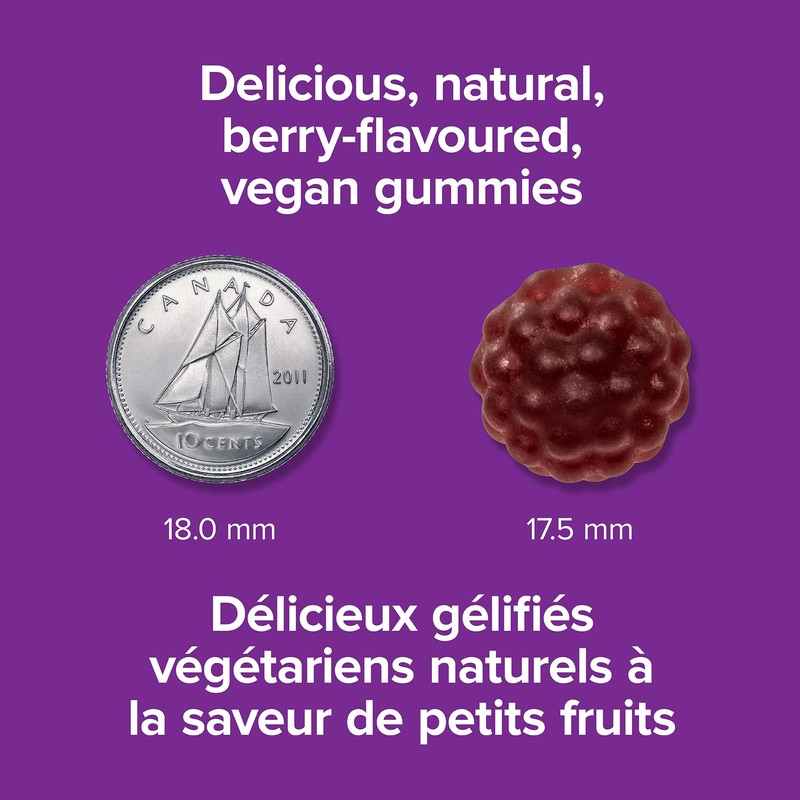 Webber Naturals UltraCran Cranberry 10,000 mg Gummy, 60 Gummies, Helps