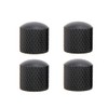 4pcs Electric Bass Guitar Volume Tone Control Knobs Dome Knobs