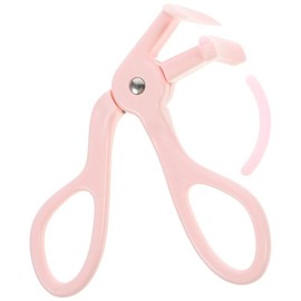 Homoyoyo Rizador de Pestañas Portátil Clip Ajustable Color Rosa, Herramienta para Maquillaje Ligera y Duradera, Adecuado para Uso en Casa o Viajes... 