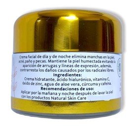 Crema Despigmentante Premium con Ácido Hialurónico Protector Solar