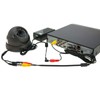 25M White Premade BNC Video Power Cable/Wire for Security Camera,