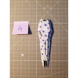 BANDAI METAL BUILD Hi-v Gundam (Hi-ν Gundam) shield.