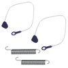 SPARES2GO Door Spring Rope Hinge Tension Support for Beko Dishwasher