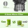 COWSAR Juicer Machines with 6.1" Large Chute, Cold Press Juicer