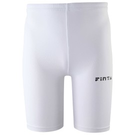 Finta FTW7031 Men's Soccer Futsal Short Spats, Adults, 9 Colors Available, (001) white, L