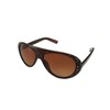 Bruce Dragon Style Sunglasses Tortoise Frame/Brown Gradient Len