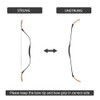 AF Archery Turkish Recurve Bow, 53" Traditional Horse Bow, Mounted