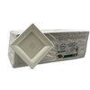 FPN Disposable Sugarcane Square Plates, Compostable Eco-Friendly Dinnerware, Biodegradable Party