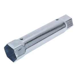 HEROFFIX 1 Pcs Spark Plug Socket Wrench Durable Spanner Socket Remover 205x49mm Silver Tone High Carbon Steel Hexagon 34mm,40mm for Car Motorcycle Lawn Mower