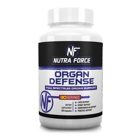 Nutra Force Organ Defense - Healthcare Supplement for Organ Protection and Support
