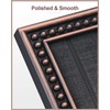 Oil Rubbed Bronze 1 Gang Duplex Wall Plate Cover Zinc