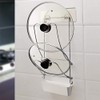 Royal Brands Pot Lid Organizer Rack Wall Mount Self Adhesive