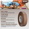 OhLectric Professional Grade Vinyl Electrical Tape - 7 Mil Thick,
