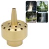 Hooshing Brass Fountain Nozzle Heads 3/4" DN20 Column Multi Direction