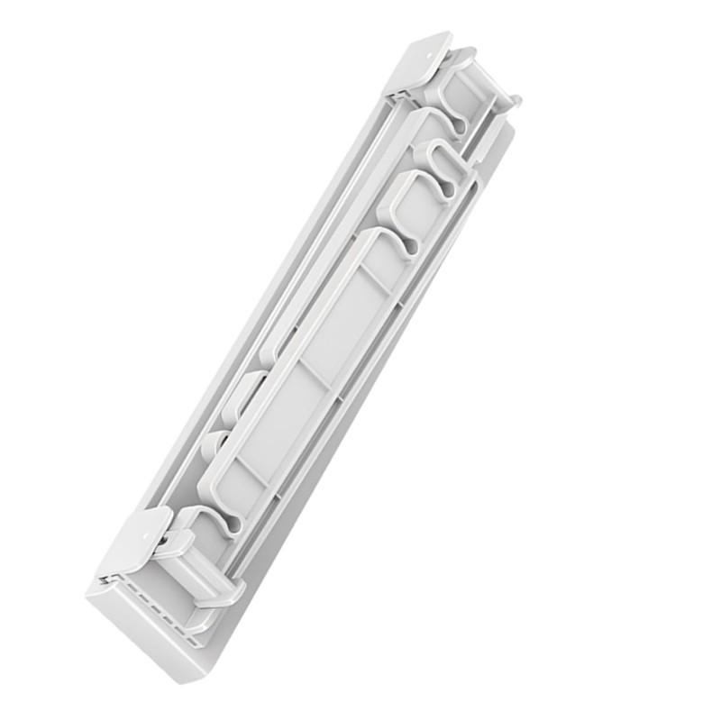 STOBAZA 2pcs Foldable Kitchen Trash Bag Holder Wall Mounted Rack