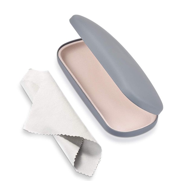 Eyeglass Case,RayLove Hard Shell Glasses Case Neutral Flip Glasses Case